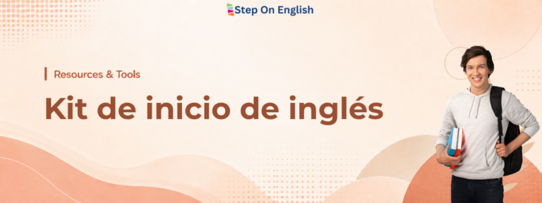 Kit de inicio de curso de inglés - Step On English