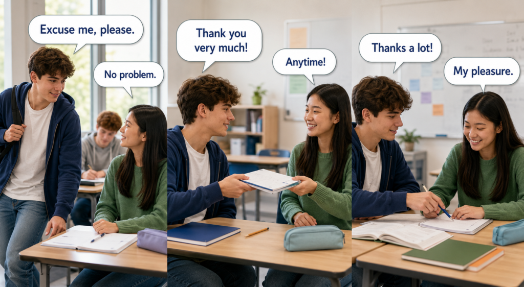 Be polite in action - Step On English