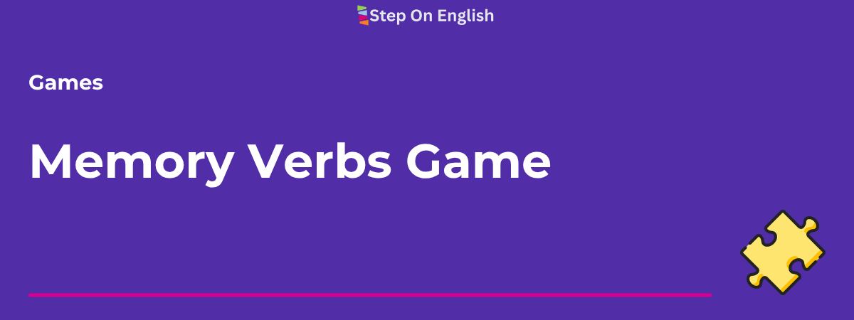 Memory Mixed Verbs Game