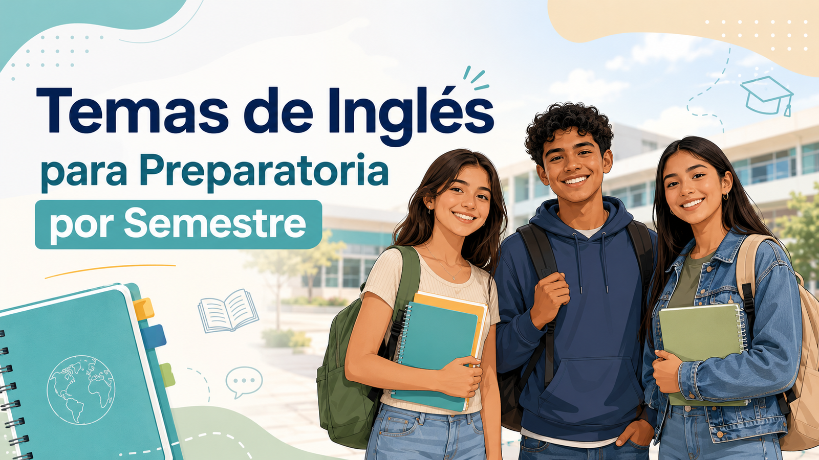 Temas de Inglés para preparatoria por semestre - Step On English